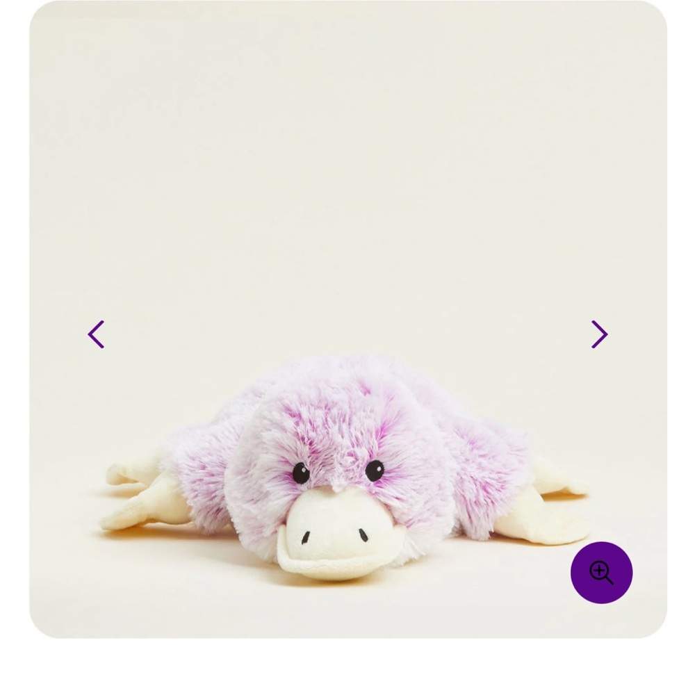 NWT. Platypus Warmies